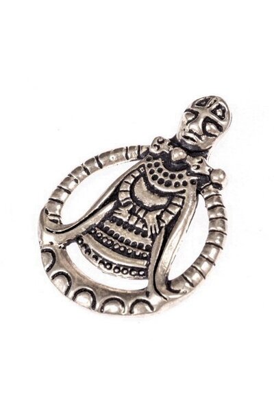 Viking Amulett Freya, versilbert - Celtic Webmerchant