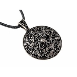 Oseberg Viking amulet, silvered - Celtic Webmerchant