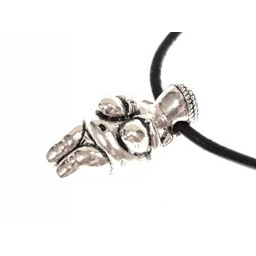 Matka Ziemia amulet Willendorf, posrebrzane - Celtic Webmerchant