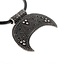 Rusvik lunule petite amulette, argentait - Celtic Webmerchant