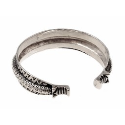 10. Jahrhundert Rusvik Armband, versilbert - Celtic Webmerchant
