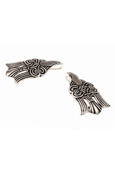 Rusvik ganci gamba di avvolgimento, argentato - Celtic Webmerchant