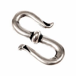 Schmuck-hook spitzer, versilbert, 2x1 cm - Celtic Webmerchant