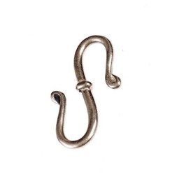 Crochet bijoux, 2x1 cm argenté - Celtic Webmerchant