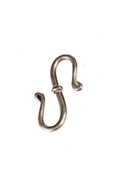 Smykker krog , 2x1 cm, forsølvede - Celtic Webmerchant