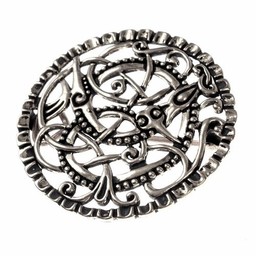 Broche Pitney, bronze argenté - Celtic Webmerchant