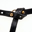 Celtic La Tene belt with belt hook, black - Celtic Webmerchant