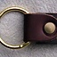 cinturón de cuero con hebilla de anillo, dividir cuero marrón - Celtic Webmerchant