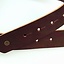 Corset belt Bertholdin A, brown leather - Celtic Webmerchant