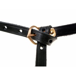 ceinture 14ème-15ème siècle Beaufort, noir - Celtic Webmerchant