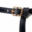 Ceinture médiévale Neville, noir - Celtic Webmerchant