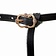 Middeleeuwse riem Salisbury, zwart - Celtic Webmerchant