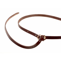 Ceinture du 15ème siècle Warwick, brun - Celtic Webmerchant