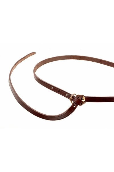 15th century belt Warwick, brown - Celtic Webmerchant