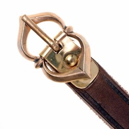 Ceinture du 15ème siècle Warwick, brun - Celtic Webmerchant