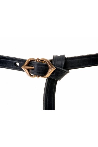 Ceinture du 15ème siècle Warwick, noir - Celtic Webmerchant