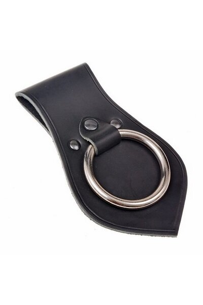 Lederwaffenhalter für Gürtel, schwarz - Celtic Webmerchant