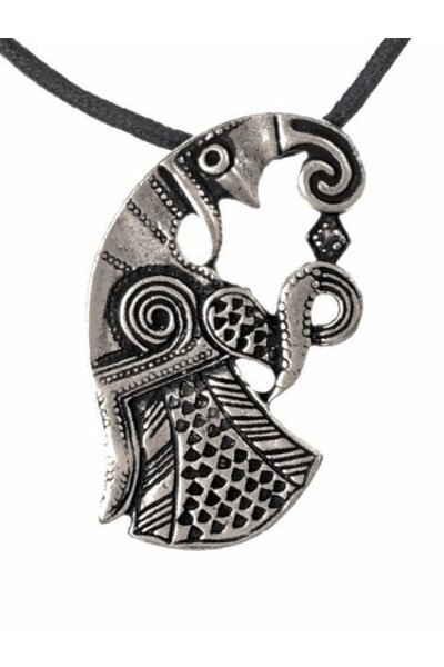 Vendel bijou corbeau argenté - Celtic Webmerchant