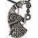 Vendel raven gioiello argentato - Celtic Webmerchant