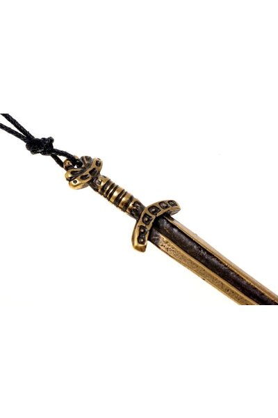 Vikingzwaard sieraad messing - Celtic Webmerchant