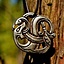 Viking dragon amulett försilvrad - Celtic Webmerchant