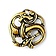Dragon Viking laiton amulette - Celtic Webmerchant