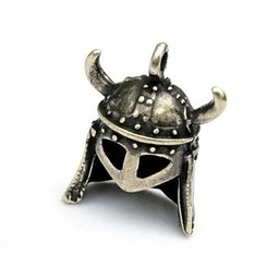 Jewel cuernos de Viking casco plateado - Celtic Webmerchant