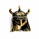 Jewel cuernos de bronce casco vikingo - Celtic Webmerchant