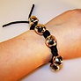 Bracciale Medievale con campane, marrone