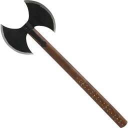 Double Viking axe with brass decoration - Celtic Webmerchant