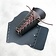 vambrace Pelle 23 cm, nero - Celtic Webmerchant