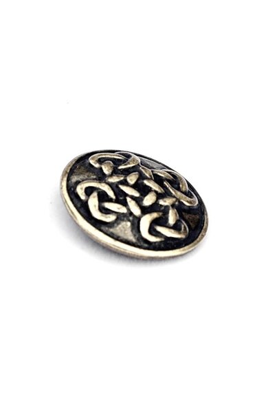 Keltische knopen Orkney, set van vijf stuks, messing - Celtic Webmerchant