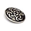 Celtic buttons Orkney, set of 5 pieces, brass - Celtic Webmerchant