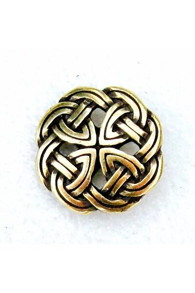 Celtic przyciski Tara, zestaw 5 sztuk, mosiądz - Celtic Webmerchant