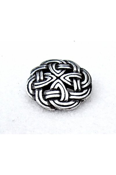 pulsanti celtiche Tara, set di 5 pezzi, argentato - Celtic Webmerchant