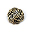 Celtic spiral knapper, sæt af 5 stykker, messing - Celtic Webmerchant