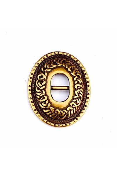 Renaissance bag button brass - Celtic Webmerchant