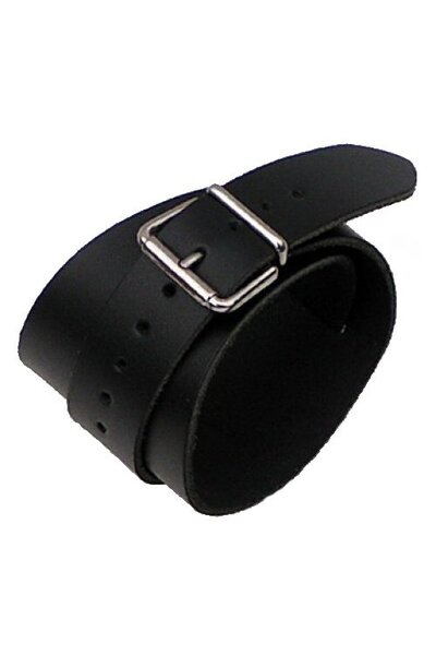 Pulsera de cuero con hebillas, marrón - Celtic Webmerchant