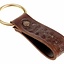 Celtic leather holder with ring, brown - Celtic Webmerchant