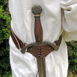 cintura della spada medievale, marrone - Celtic Webmerchant
