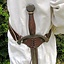 cinturón de la espada medieval, marrón - Celtic Webmerchant