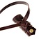 Lujoso cinturón de la espada de Viking, marrón - Celtic Webmerchant