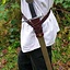 Luxueuse ceinture épée Viking, brun - Celtic Webmerchant