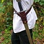 Luxurious Viking sword belt, brown