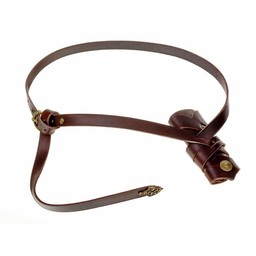 Luxueuse ceinture épée Viking, noir - Celtic Webmerchant