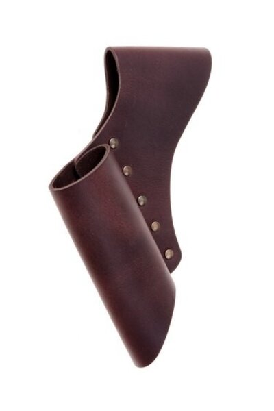 Knight sword holder for belt, brown - Celtic Webmerchant