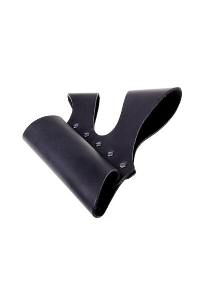 Knight sword holder with double belt loop, black - Celtic Webmerchant
