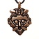 Gnezdovo Viking amulet, brąz - Celtic Webmerchant