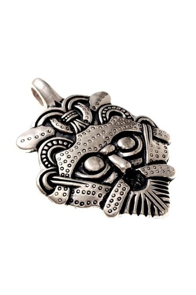 Gnesdowo Viking Amulett, versilbert - Celtic Webmerchant