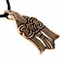 10ème siècle pendentif corbeau Viking, bronze - Celtic Webmerchant